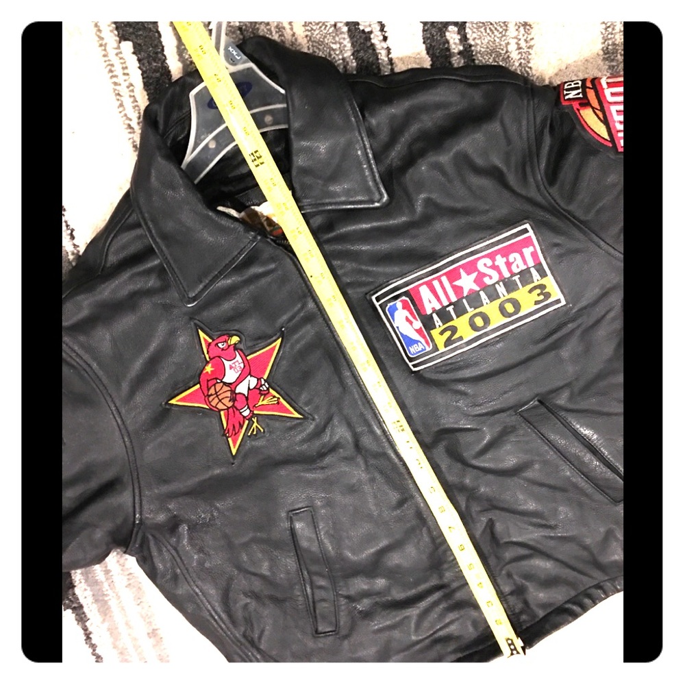 2003 NBA ALL STAR WEEK official leather coat